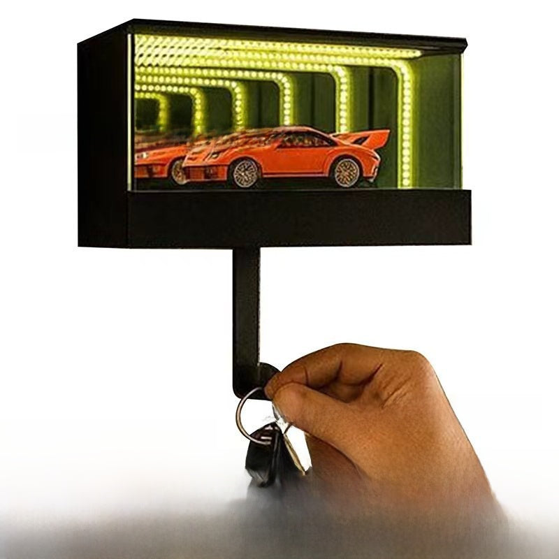 Light-sensing key hook