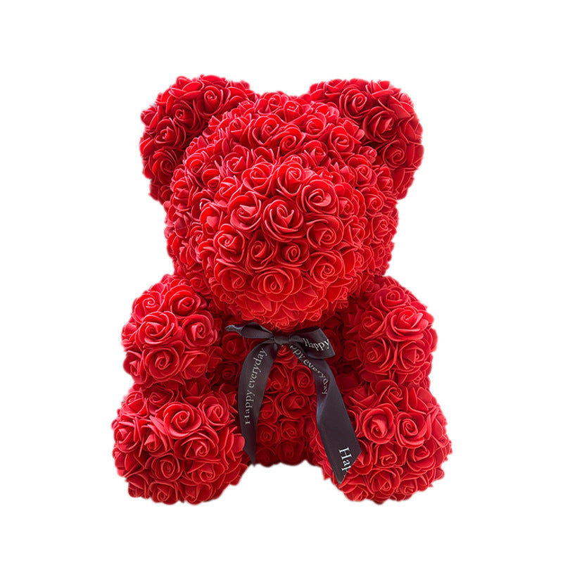 Eternal flower rose bear gift