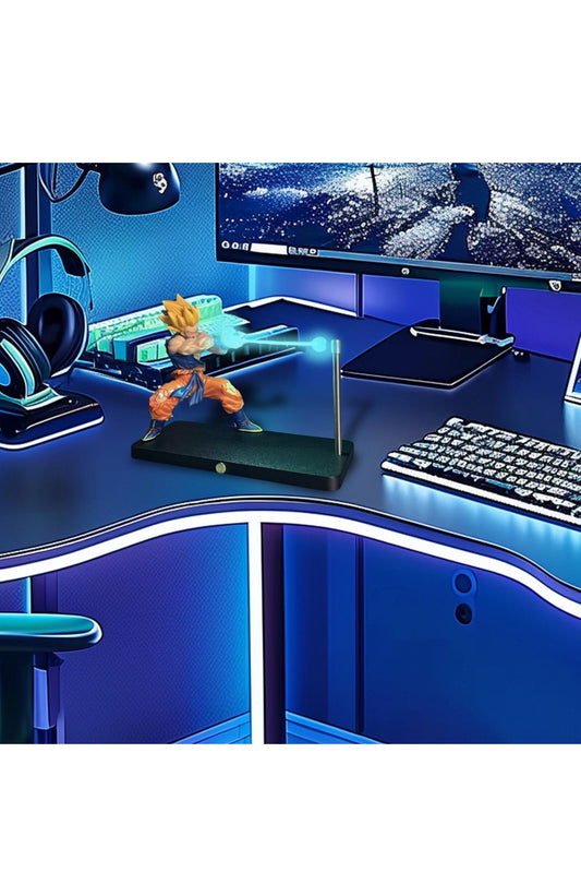 Dragon Ball Z Goku Kamehameha Magnetic Touch Night Light LED Desk Lamp Anime GK4