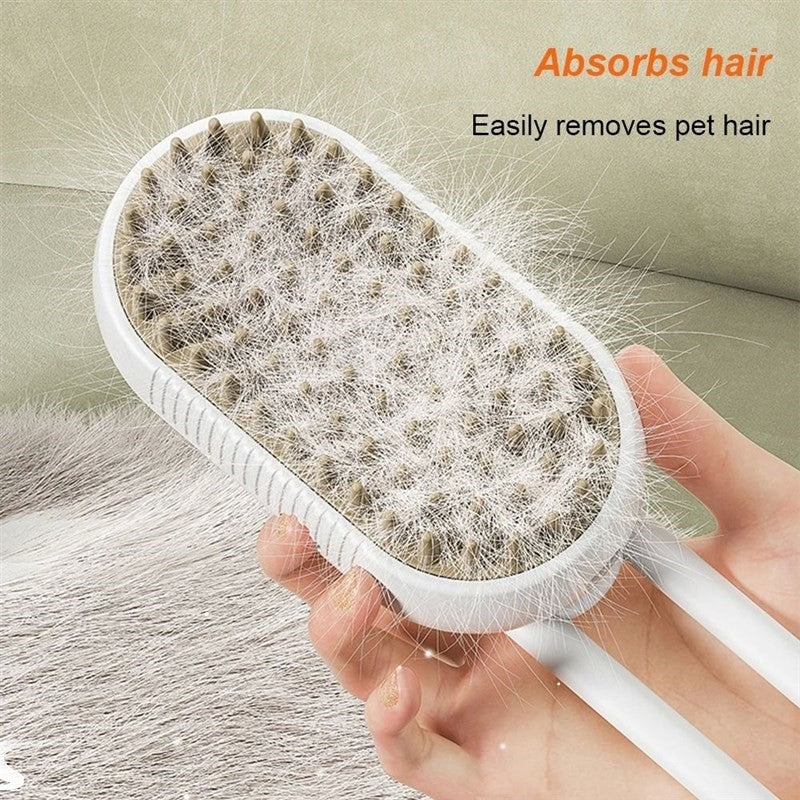 3-in-1 Electric Spray Cat Comb